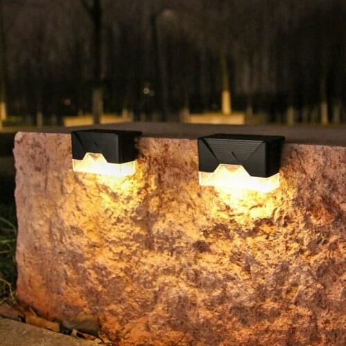 LED Solar Light Deck Light Fence Light Solar LED Light Outdoor Garden Lights Outdoor Street Lamp Stair Lights Step Lights