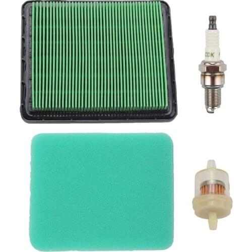 Air Filter with Fuel Filter Spark Plug for Honda GC135 GC160 GC190 GCV135 GCV190 GX100 Engine