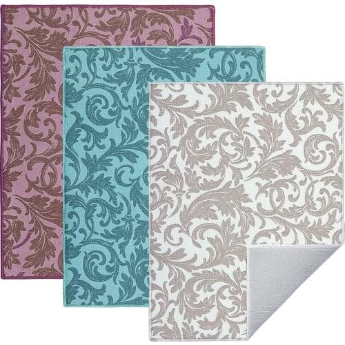 1/2pcs Placemat Dish Drying Mat For Kitchen Counter Ultra Absorbent Microfiber Drying Mat Dishes Drainer Pad New