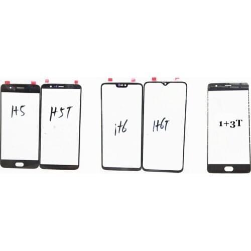 10x Front Outer Glass Lens Touch Screen Panel Glass Cover For Oneplus 3T 5 5T 6 6T 1+3T 1+5 5T 1+6 6T