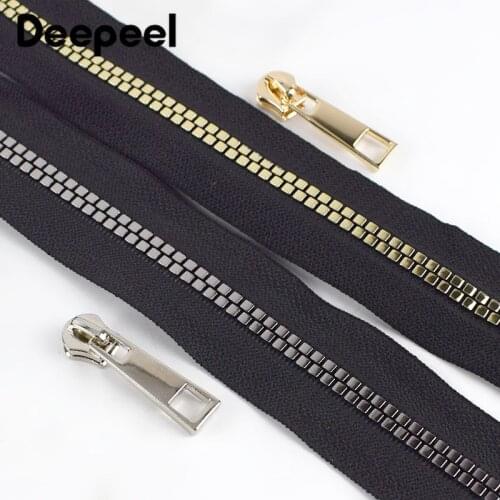 4/8Meters Deepeel NO.5# Open-end Resin Zipper for Sewing Bag Zips Repair Jackets Coat Down Zippers DIY Garment Accessories ZA172