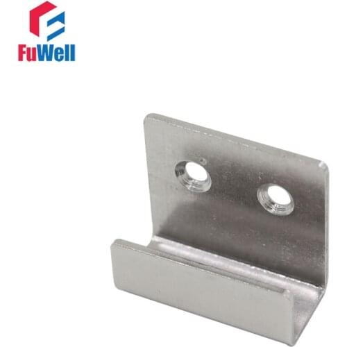 4pcs Stainless Steel Hooks Heavy Duty Wall Mount Hooks for Kitchen Cabinet Bathroom Shower 40 x 35 x 15mm Clothing hooks