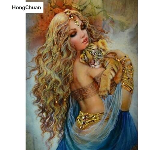 Anime beauty mural fast delivery square/round diamond embroidery mosaic DIY 5D diamond painting home decoration cross stitch