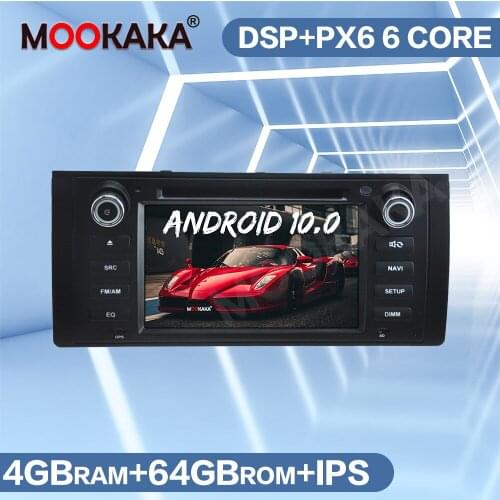 For BMW 5 Series E39 M5-E39 X5-E5 Android 10.0 Car Multimedia DVD Player GPS Navigation Auto Radio Stereo Head Unit Carplay PX6