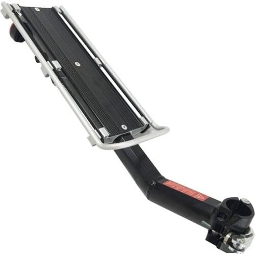 Bicycle Luggage Carrier Bike Rack Luggage Carrier Quick Release Adjustable Alloy Cargo Rear Rack Seatpost Bag Bike Accessories