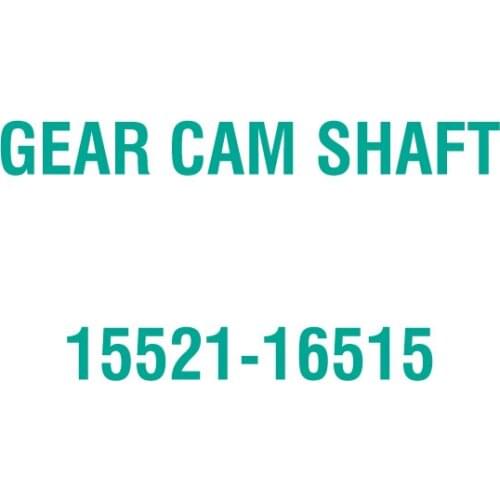 For Kubota 15521-16515 GEAR CAM SHAFT