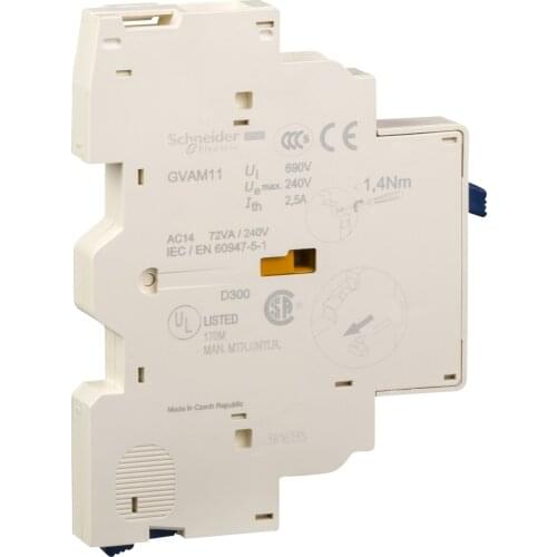 GV-AM11 GVAM11 MAN-STARTER SHORT CIR CONTACT 575VAC 1