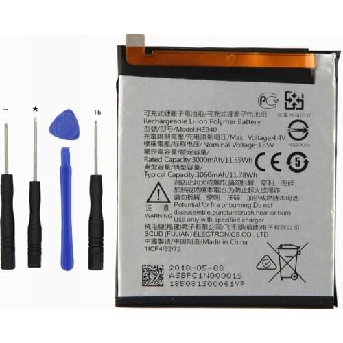 HE340 mobile Phone battery For Nokia 7 3000mAh