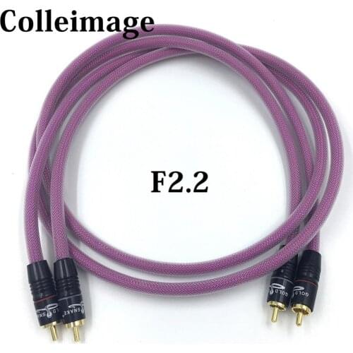 Colleimage HiFi RCA Interconnect Audio Cable DVD Amplifier Interconnect 2RCA to 2RCA Male Audio Cable