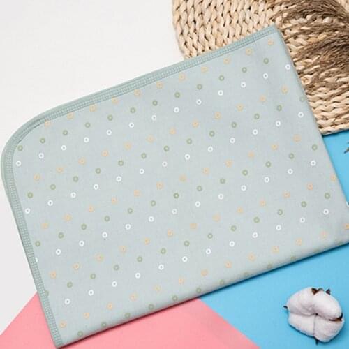 50*70cm Cotton Baby Changing Mat 3 Layers Breathable Diaper Waterproof Pad For Infants Newborn Mattress Baby Changing Mat