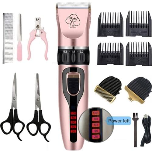 Pet Clipper For Dogs Hair Trimmer Electric Dog Clipper Cat/Rabbit Grooming Tool Animals Haircut For Machine Remover Hair