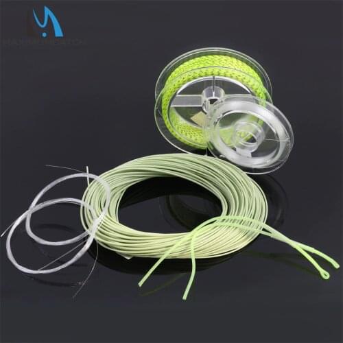 Maximumcatch Fly Fishing Lines Combo ( Fly line, Backing, Leader, Tippet material) Weight Forward Floating Fly Line Combo