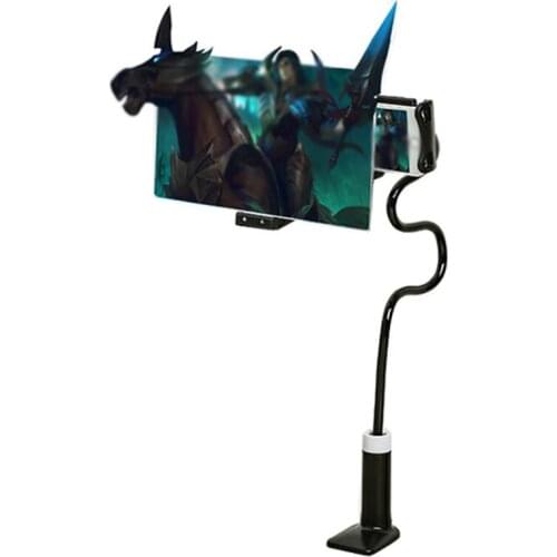 Mobile Phone Screen Magnifier, 8/ 12 inch 3D HD Screen Enlarger Video Movie Magnifier Cell Phone Projector with Stand Holder