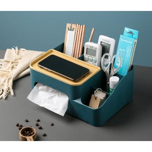 Office and home storage tissue case kitchen napkins box holder for home living room decoration paper towel dispenser organizer