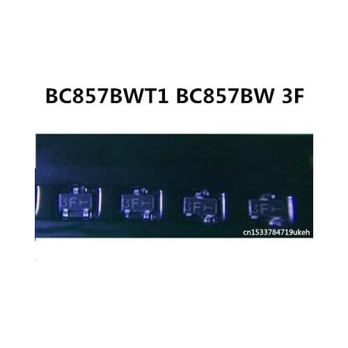 Original 100pcs/ BC857BWT1 BC857BW 3F SOT323
