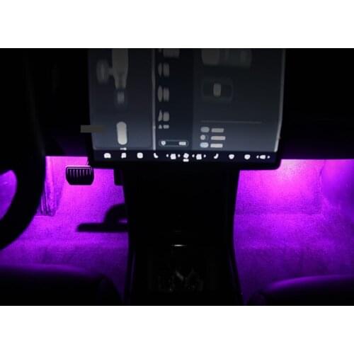 Applicable to for Tesla model S atmosphere lights modified atmosphere lights highlight lighting accessories decoration