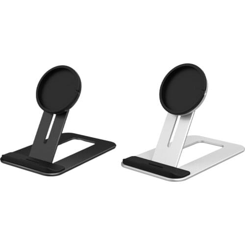 Applicable magsafe bracket Apple magnetic wireless charging bracket iPhone12pro aluminum alloy bracket adjustable