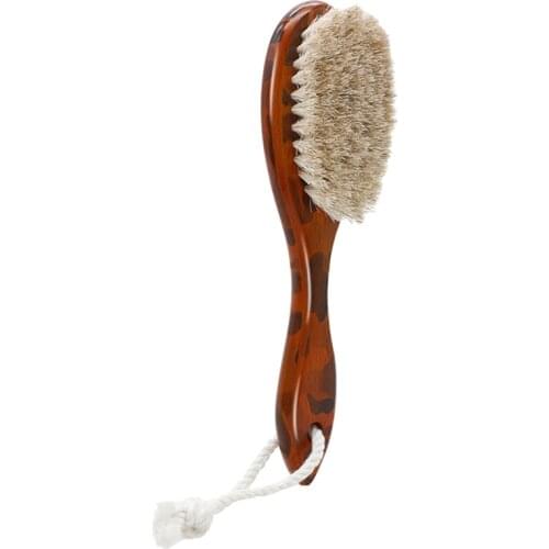 Beauty Salon Soft Fiber Brush Hairdresser Neck Duster Cleaning Removal Brush Hair Styling Tool