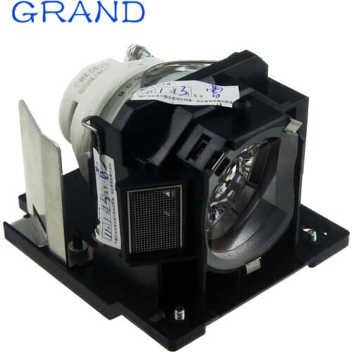 DT01091 Compatible lamp with housing for HITACHI CP-AW100N/D10/ DW10N,ED-AW100N/ AW110N.ED-D10N/ ED-D11N Projectors Happybate