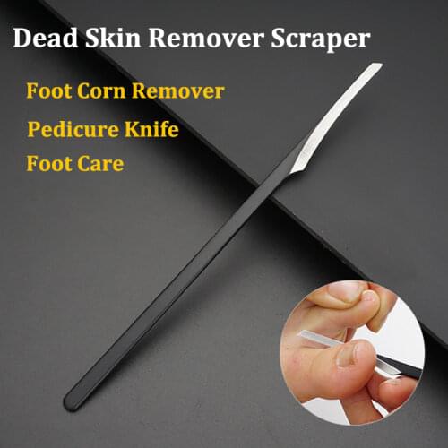Stainless Steel Foot Corn Remover Pedicure Knife Hand Foot Care Callus Dead Skin Remover Scraper Pedicure Foot Care Tools