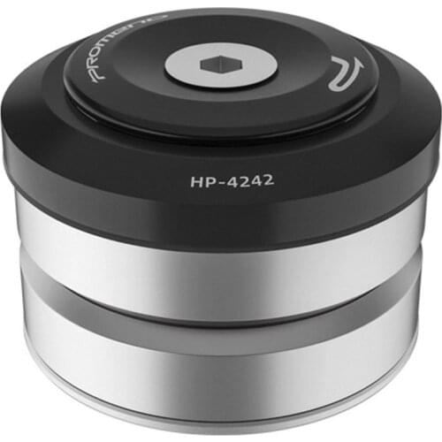 Bicycle Headset 44mm CNC 1 1/8" 28.6mm Straight Tube Aluminum Alloy 4242 Hidden Palin Head MTB Road Bike Headsets