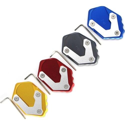 All New For BMW R1250GS R1200GS F850GS F750GS 2018-2019 Motorcycle Kick stand Pad Padel Extension Enlarge Plate Accessories