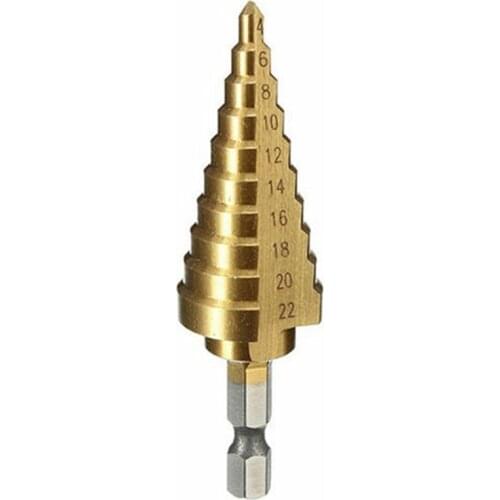 Cutter Step drill bit Chamfering Metal Woodworking Tool Supply High Speed Steel