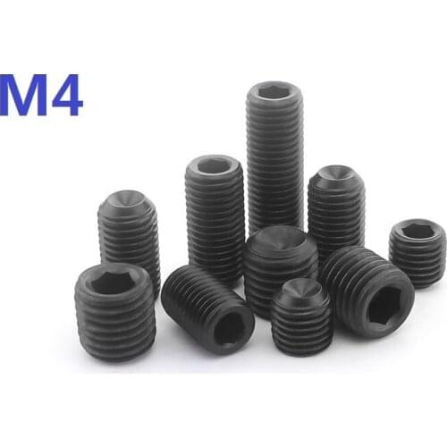 12.9 Carbon steel M4X/3/4/5/6/8/10/12/16/20/25/40MM Funiture Hex hexagon Socket Head Cap Screw Bolts set screws with cup point