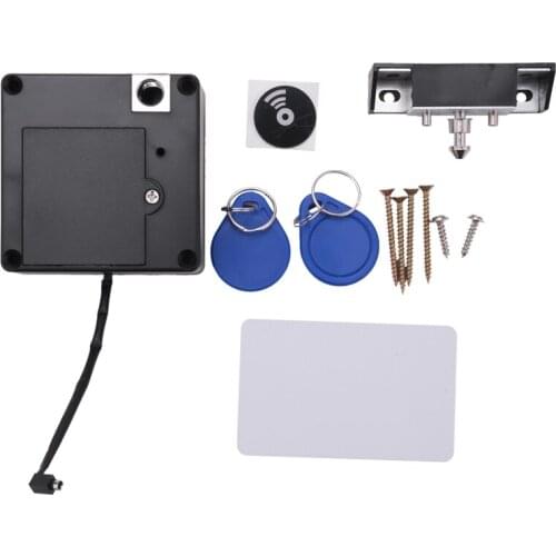 13.56MHz IC Card Cabinet Lock Electric Cabinet Lock Invisible Cabinet Drawer Lock Locker