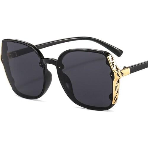 2021 New Fashion Cat Eye Sunglasses Women Men Brand Designer Cool Logo Frame Color Gradients Lens High Quality Luxury Sunglasses