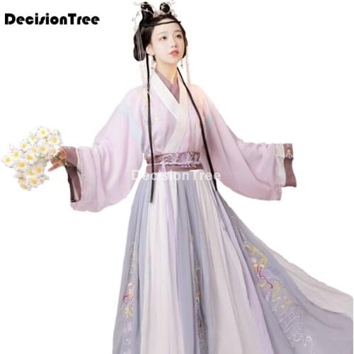 2021 chinese dress elegant fairy costume hanfu cosplay oriental costume fairy folk female dance oriental costume chinese clothes