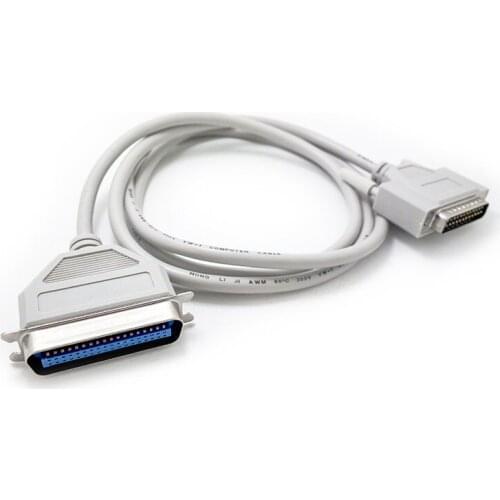 25Pin DB25 Parallel Male to 36 Pin Female LPT printer cable