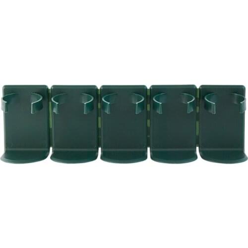 5 Pcs Wall Mount Kitchen Spice Storage Rack Seasoning Bottle Holder Cabinet Organizer Gripper Hanging Spice Jars Clips