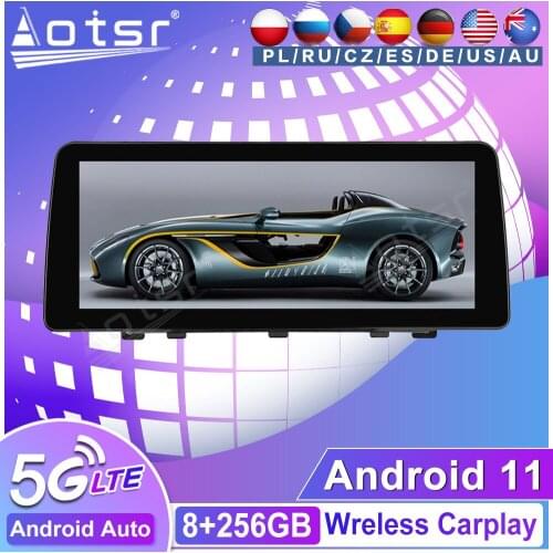 8+256G Android 11 Car Multimedia Player GPS Navi Auto Audio Radio Tape Recorder For BMW X1 E84 F48 2009 - 2015 Head Unit No 2din