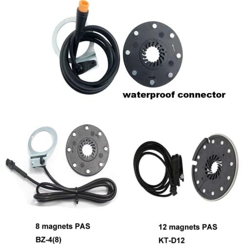 Electric Bicycle Pedal Assist Sensor PAS sensor 8 Magnets PAS sensor E bike Double Hall 12 Magnet Left/Right Side PAS System