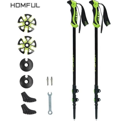 HOMFUL Nordic Walking Sticks