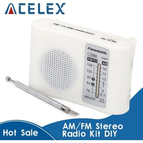 CF210SP AM/FM Stereo Radio Kit DIY Electronic Assemble Set Kit For Learner July DropShip DIY laboratory