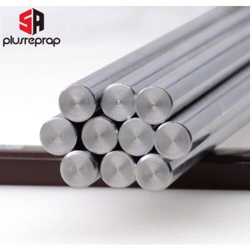 Liner Rail OD 8mm Linear Shaft Lenght 200 250 300 320 350 370 400 500 mm for 3D Printer X Y Z axis CNC Parts