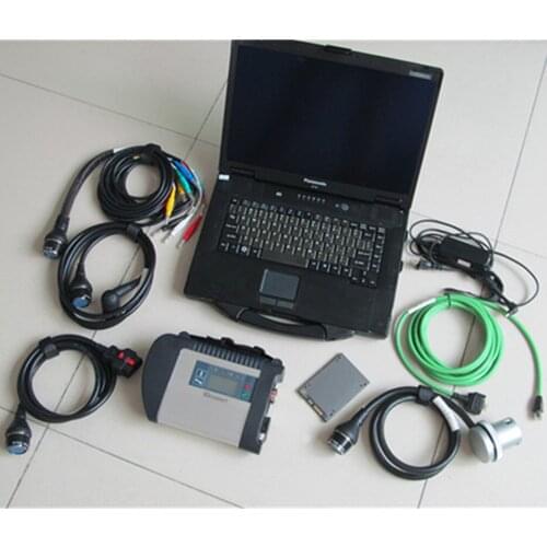 Best Mb Star SD Connect C4 + For Panasonic Laptop CF52 software DTS/X/D/Vediam Diagnosis Interface for Car and Truck
