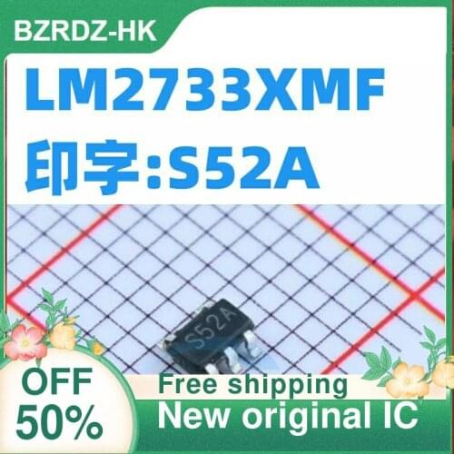 2-10PCS/lot LM2733XMF S52A SOT23-5 LM2733XMFX/NOPB New original IC