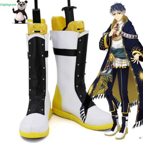 CosplayLove Idolish7 Cosplay Shoes MOMO Cosplay Shoes Boots For Halloween Christmas