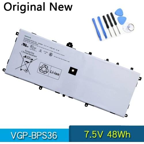 Original VGP-BPS36 BPS36 Laptop Battery For SONY VAIO Duo 13 Convertible Touch 13.3" SVD13211CG SVD1323YCGW SVD132A14L SVD1321B