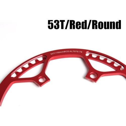 Ultralight 130 BCD 53T BMX Chainring Chain Wheel Folding Bicycle 7075 Aluminum Alloy Chain wheel Bike Crank Set Part