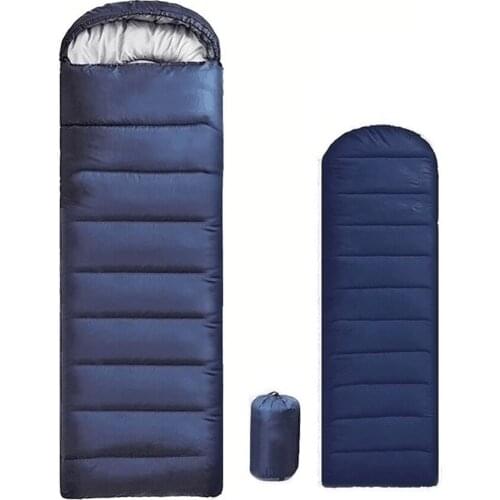 Camping Sleeping Bag Single Keep Warm Lightweight Portable Bed Envelope Backpacking Sleeping Bag for Outdoor Traveling Hiking