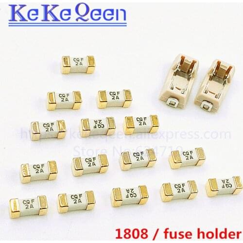 100PCS 1808 125V 0451 SMD Fast blow Fuse 0.25A 0.5A 0.75A 1A 2A 3A 4A 5A 6.3A 8A 10A 12A 15A 500MA 750MA 0451 ultra-rapid fuses