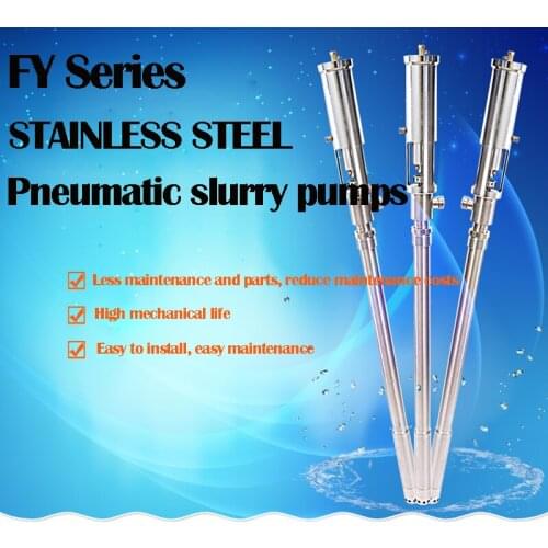 High Viscosity Stainless Steel Pneumatic Leather Spray Pump 3-8l/min