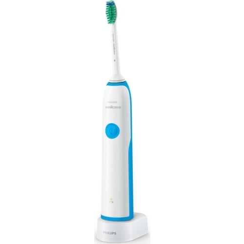 Philips Sonic Quality Electric Toothbrush HX3216 with Easy Click-On Brushhead Rechargeable Up to 10 days and Ergonomic Design