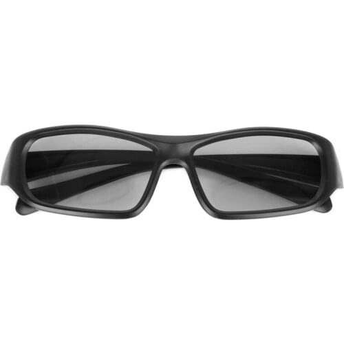 1Pc Passive 3D Glasses Black RD3 Circular Polarized 3D Viewer Cinema Pub Sky Cinema