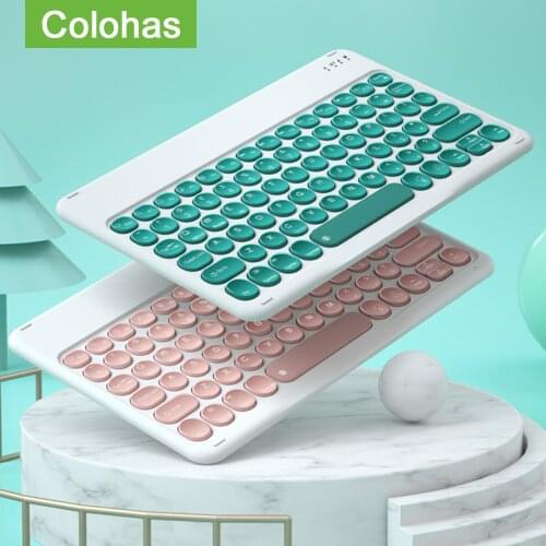 10inch Bluetooth iPad Keyboard Wireless Tablet Backlit Keyboard For iPad Air 3 2 iPad 9.7 Mini Portable iPad Keypad Mouse Set