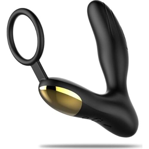 10 Speeds Anal Plug Vibrator Sex Toys USB Rechargeable for Men Gay Anal Dildo Prostate Massager Anal Vibration Butt Plug